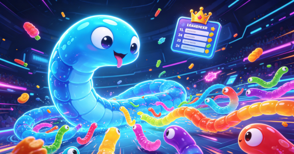 Slime Arena: How Far Can You Grow Before You're Cut Off?